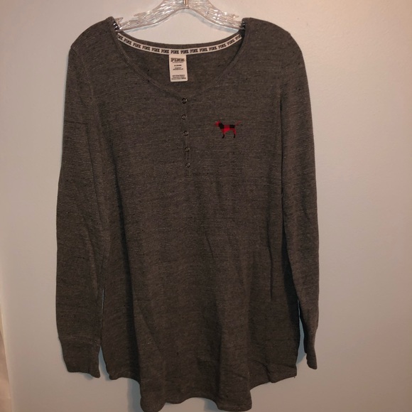 victoria's secret pink christmas shirt - Picture 2 of 5